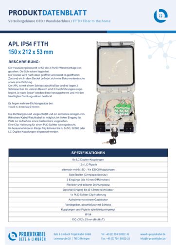 thumbnail of APL IP54 FTTH – 150x212x53mm 6100101453 .pdf