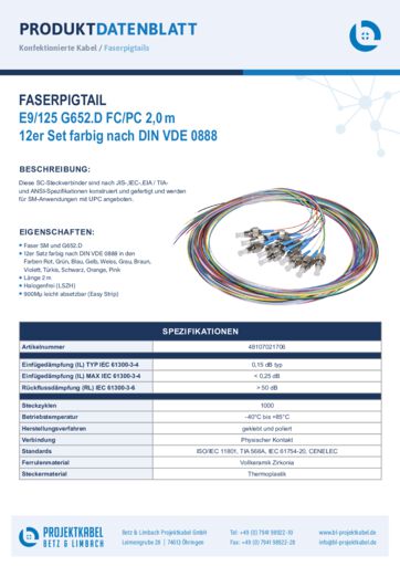 thumbnail of Faserpigtail E9 G652D FCPC 48107021706