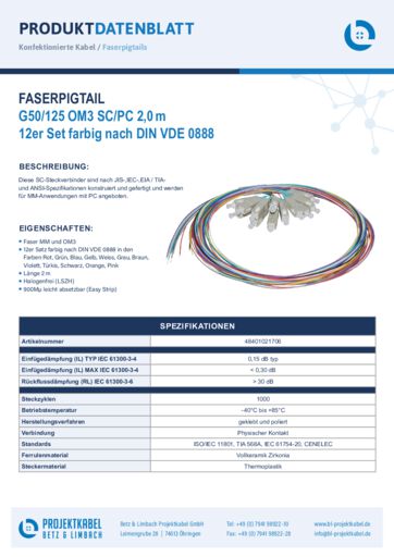 thumbnail of Faserpigtail G50 OM3 SCPC 48401021706