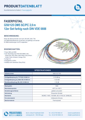 thumbnail of Faserpigtail G50 OM5 SCPC 48601021706
